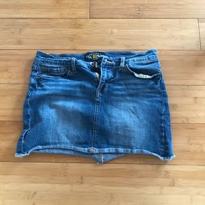 Lucky denim skirt
